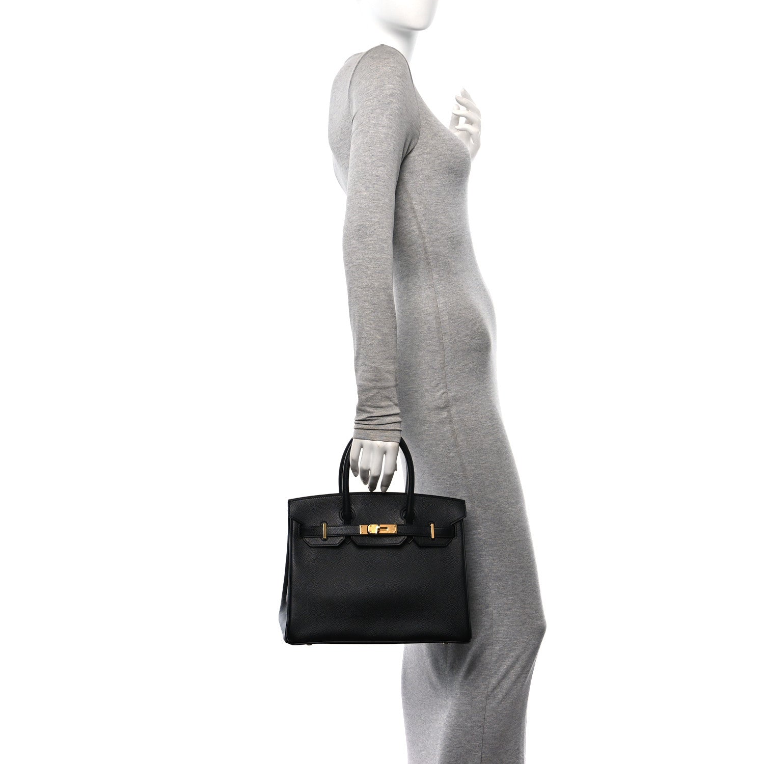 Hermes Epsom Birkin 30 Black 2 of 14