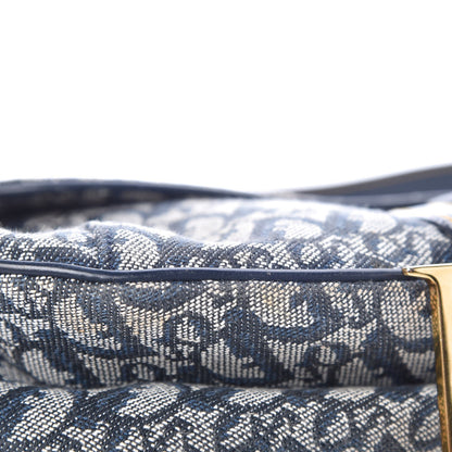 Christian Dior Monogram Saddle Bag Blue 11 of 12