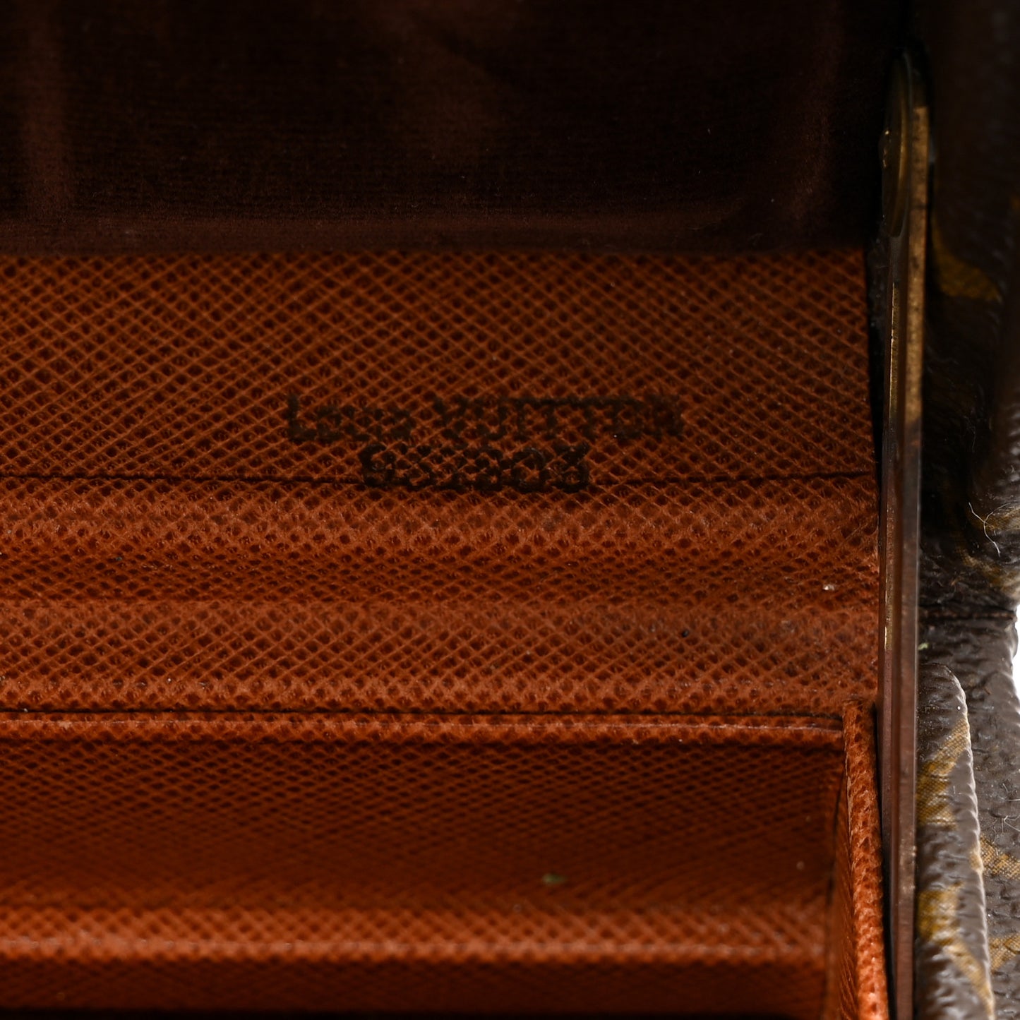 Monogram Jewellery Case Hard trunk