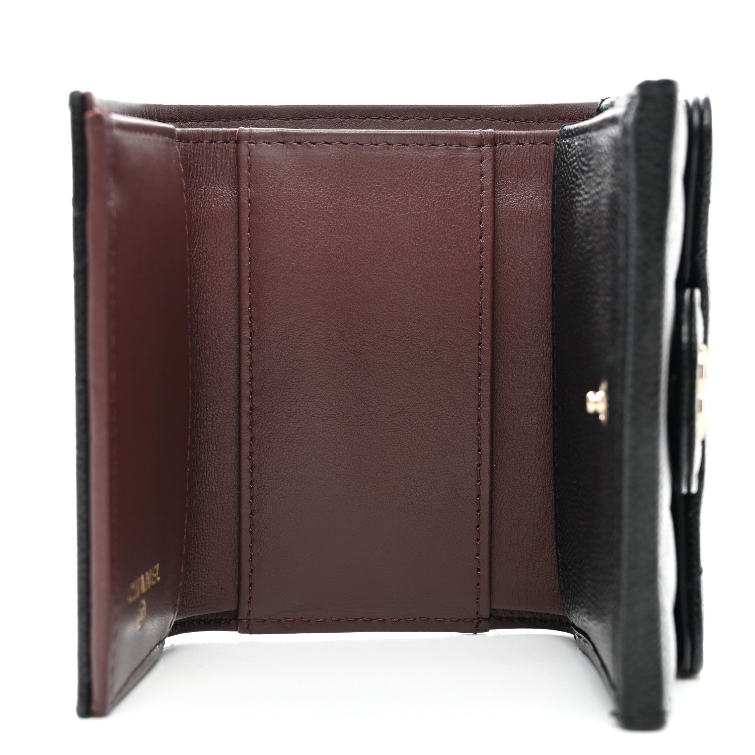Chanel Caviar Quilted Double Flap Wallet Black 5 of 9