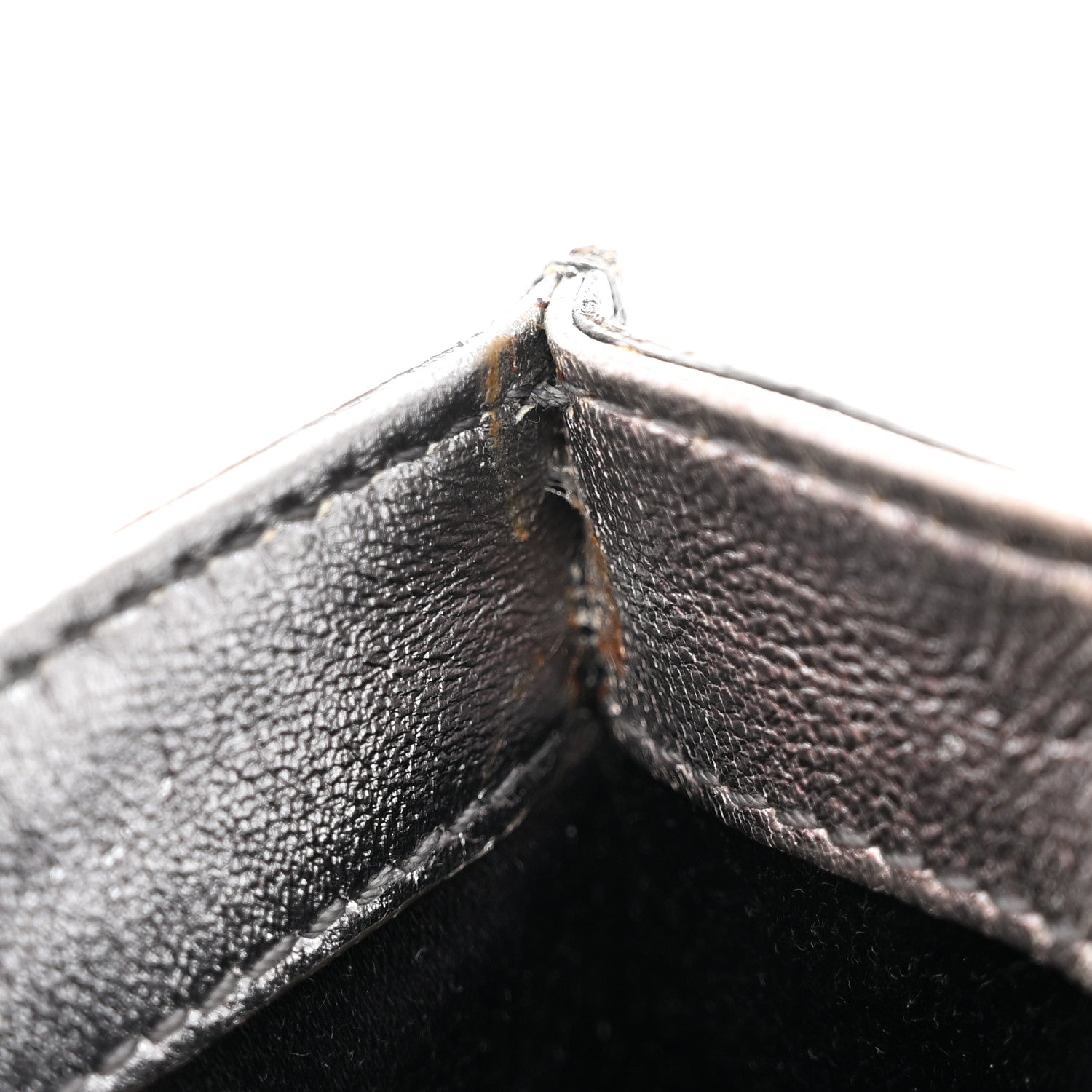 Saint Laurent Metallic Calfskin Y-Mail Clutch Silver 9 of 22