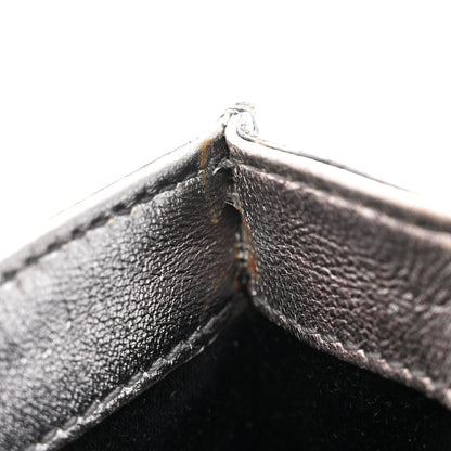 Saint Laurent Metallic Calfskin Y-Mail Clutch Silver 9 of 22
