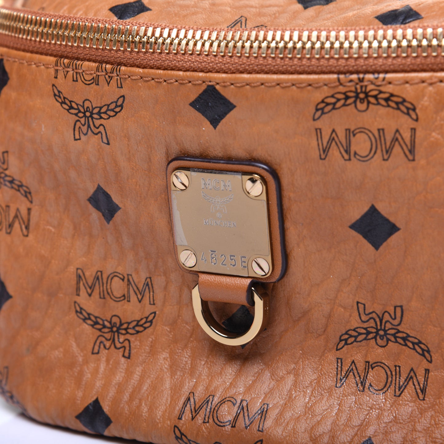 Visetos Small Fusten Belt Bag Cognac