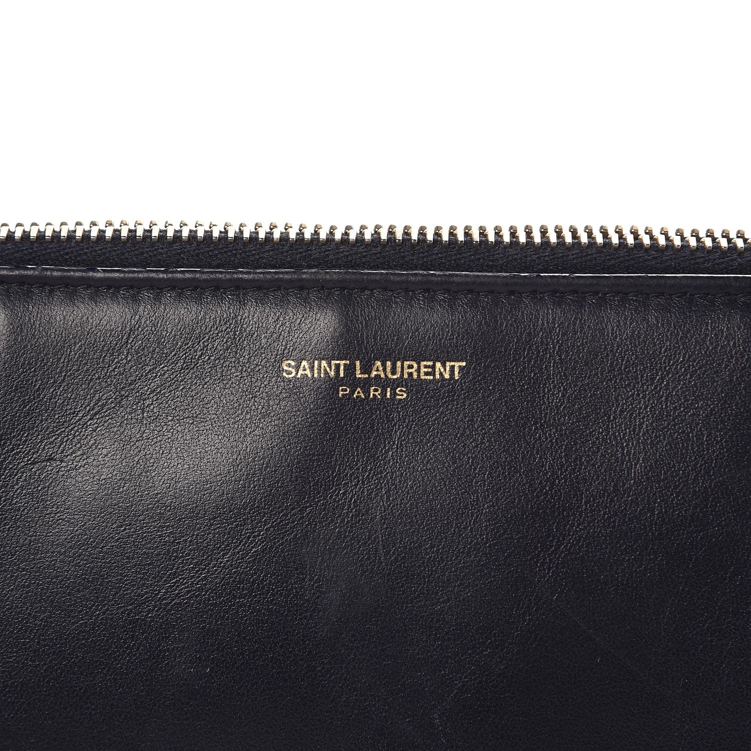 Saint Laurent Calfskin Teen Monogram Crossbody Bag Deep Marine 6 of 8