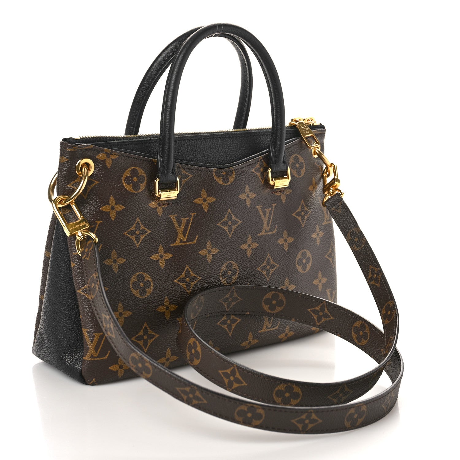 Louis Vuitton Monogram Pallas Full BB Black 3 of 8