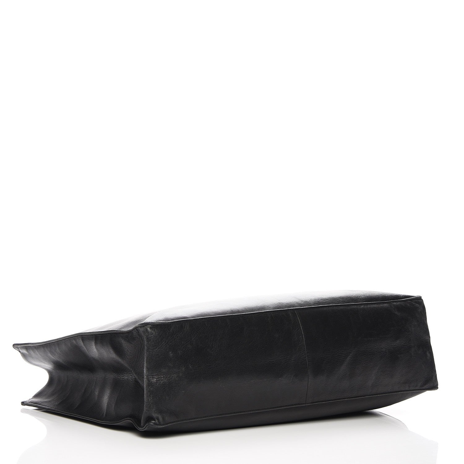 Chanel Lambskin CC Tote Black 4 of 10