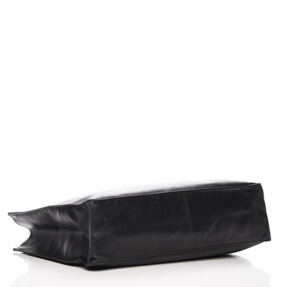 Chanel Lambskin CC Tote Black 4 of 10