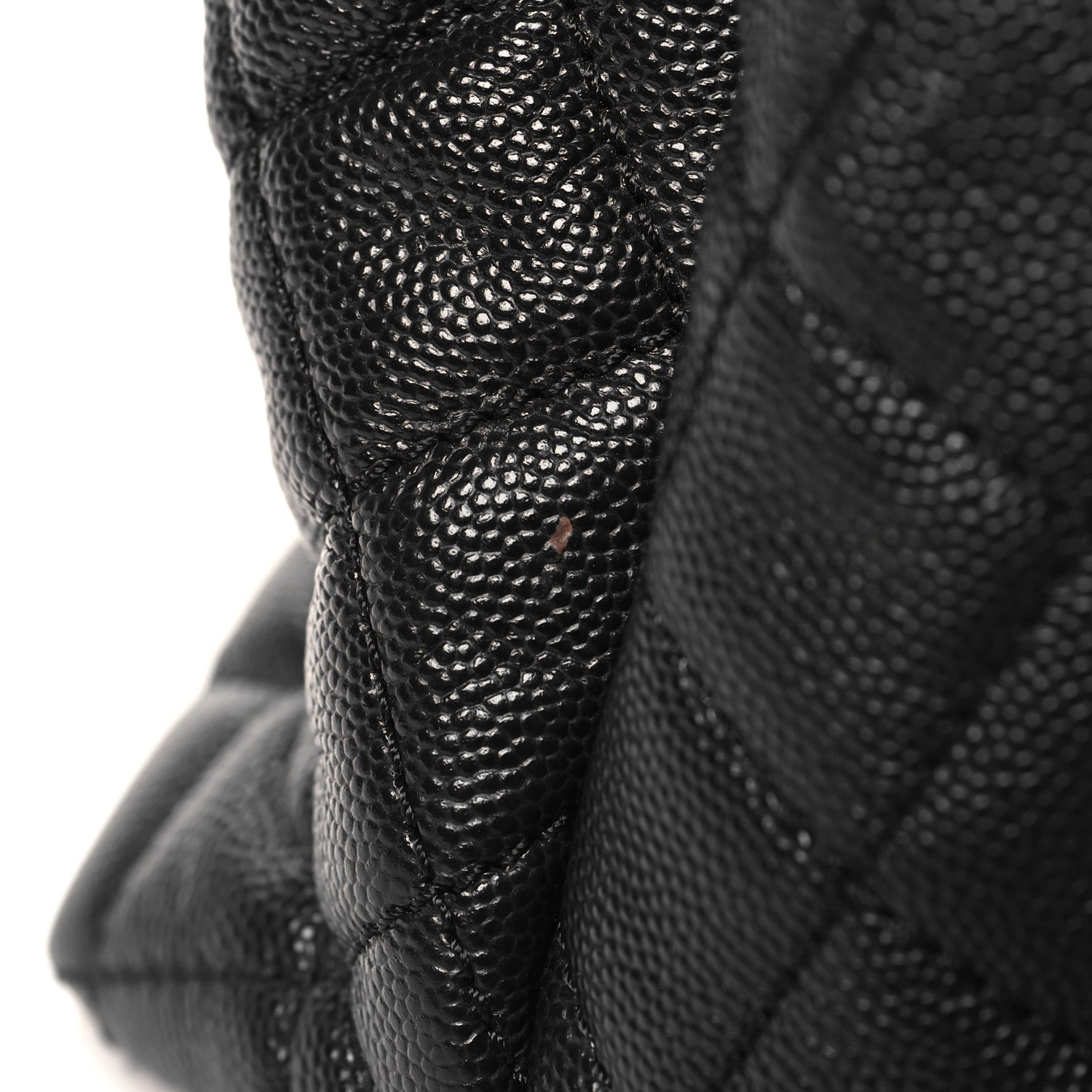 Chanel Caviar Quilted Medium Coco Handle Flap Black 11 of 14