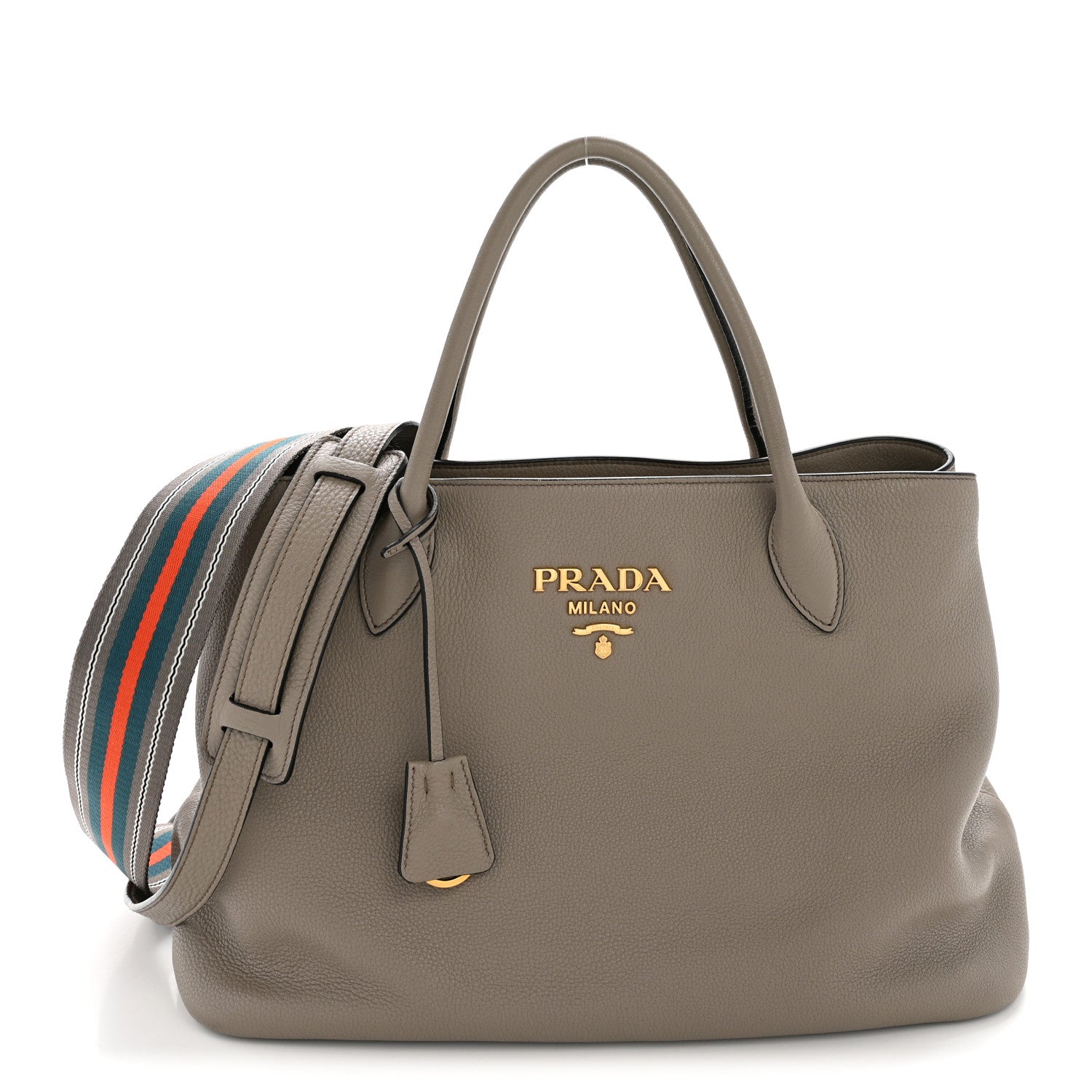 Prada Vitello Daino Tote Argilla 1 of 15