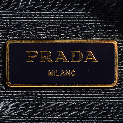 Prada Tessuto Nylon Saffiano Tote Baltico 7 of 11