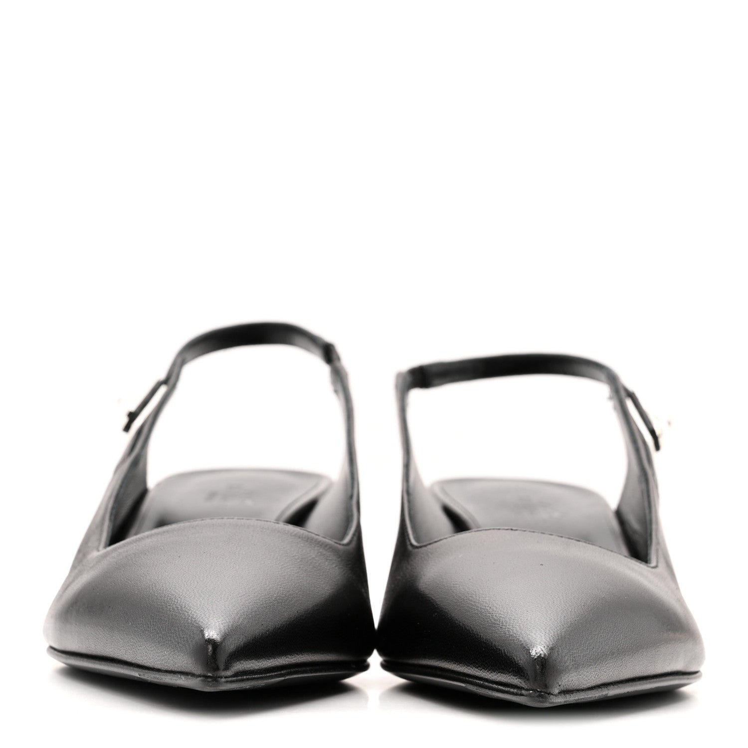 Hermes Nappa Lover 40 Pumps 39 Black 3 of 12
