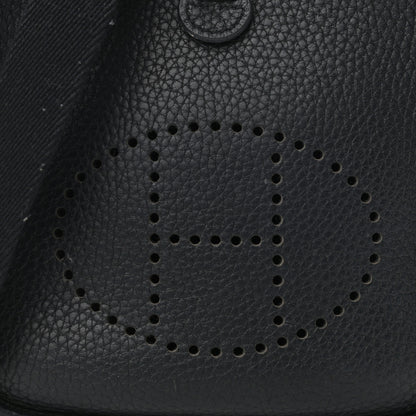 Hermes Taurillon Clemence Evelyne TPM Black 7 of 13