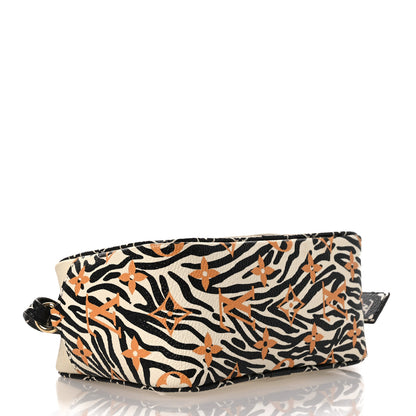 Louis Vuitton Monogram Giant Jungle Beach Pouch Ivory 4 of 12