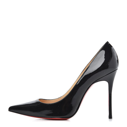 Christian Louboutin Patent Decollete 554 100 Pumps 35.5 Black 1 of 12