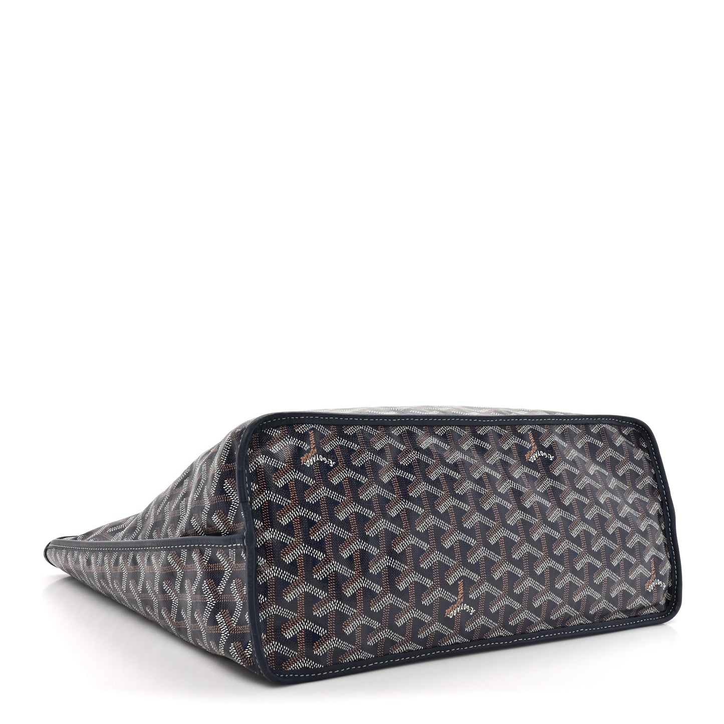 Goyardine Reversible Anjou PM Navy