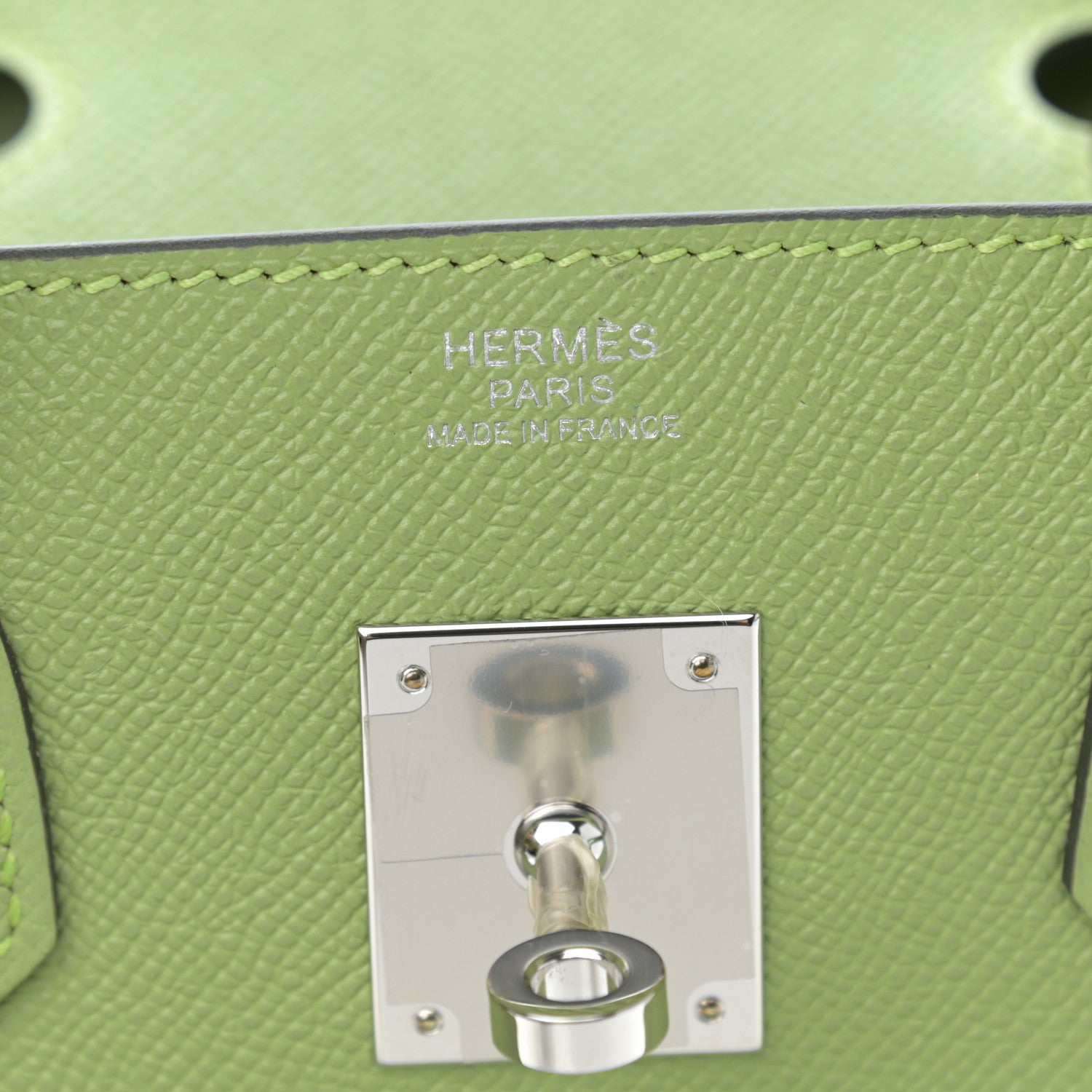Hermes Epsom Birkin 30 Vert Criquet 6 of 11
