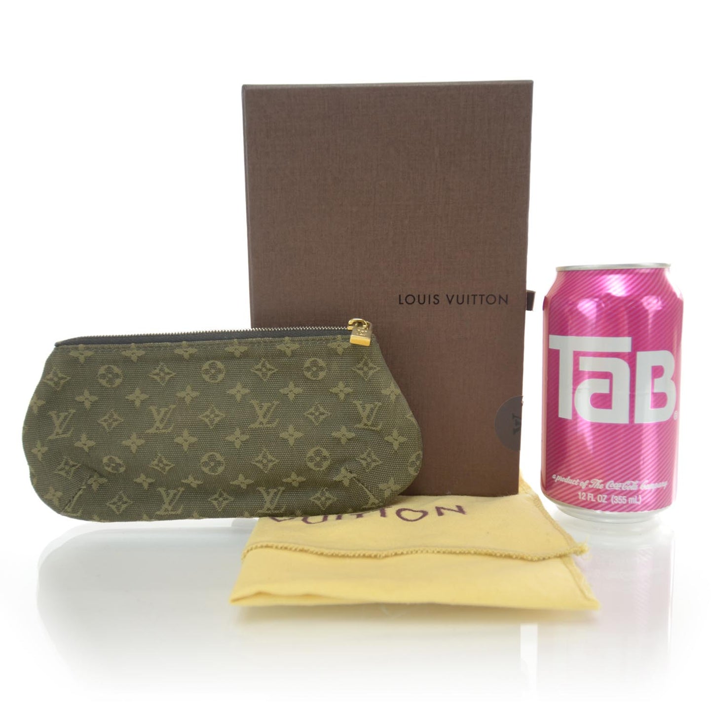 Mini Monogram Anne Sophie Pochette Clutch Kaki