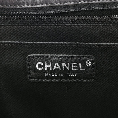 Chanel Lambskin Diagonal Ligne Accordion Flap Grey 6 of 10