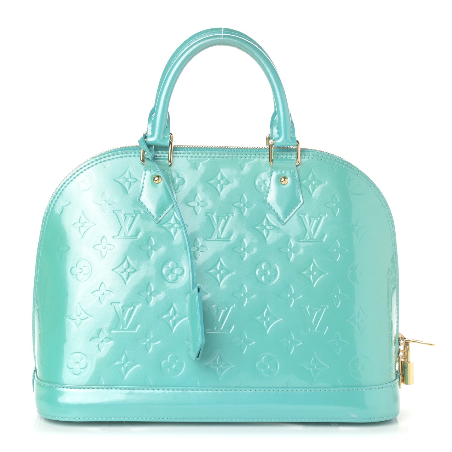 Louis Vuitton Vernis Alma PM Blue Lagon 1 of 8