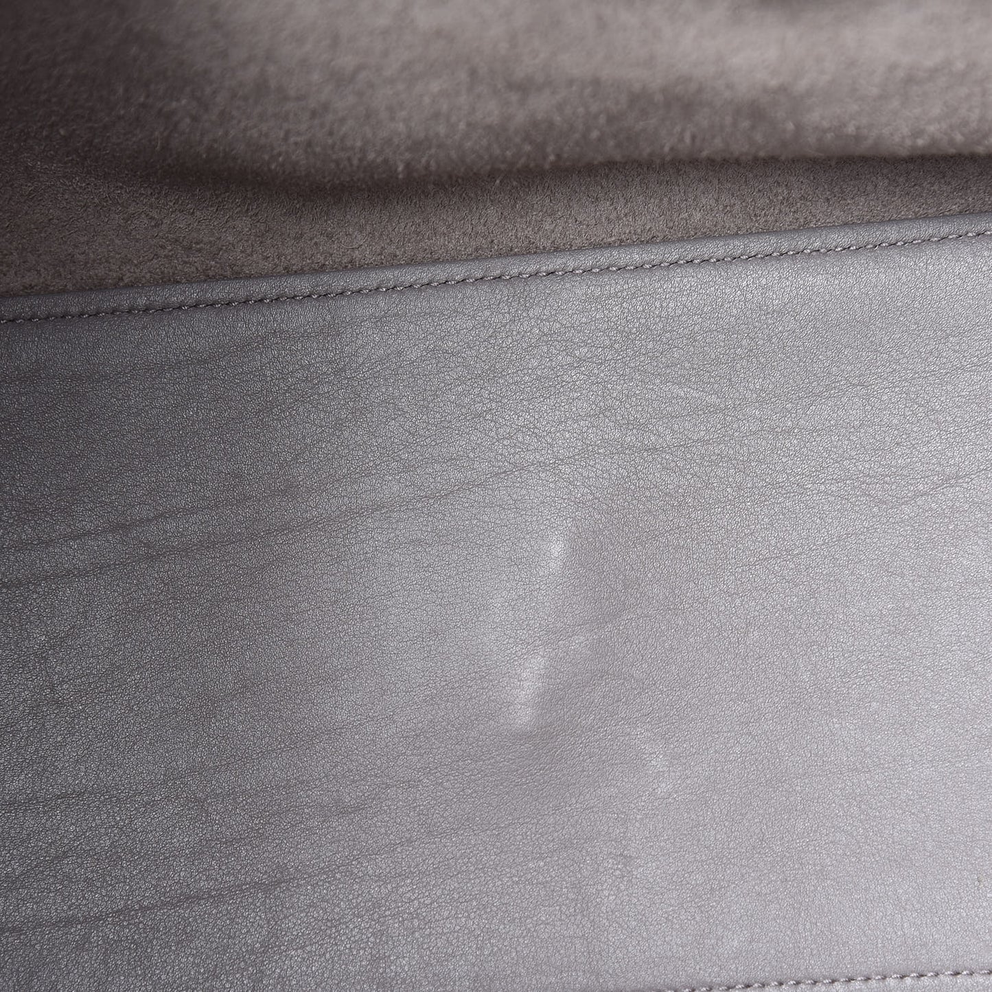 Calfskin Small Classic Y Cabas Fog