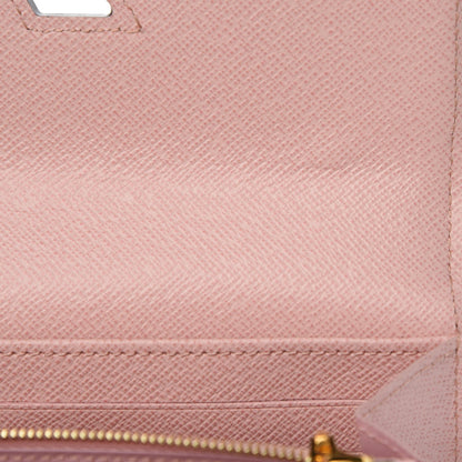 Louis Vuitton Epi Blooming Flowers Twist Wallet Rose Ballerine 7 of 8