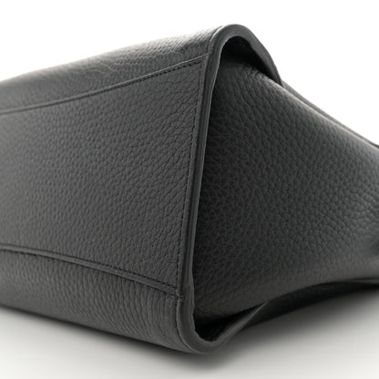 Mulberry Heavy Grain Small Iris Tote Black 10 of 11
