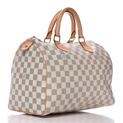 Louis Vuitton Damier Azur Speedy 30 3 of 13