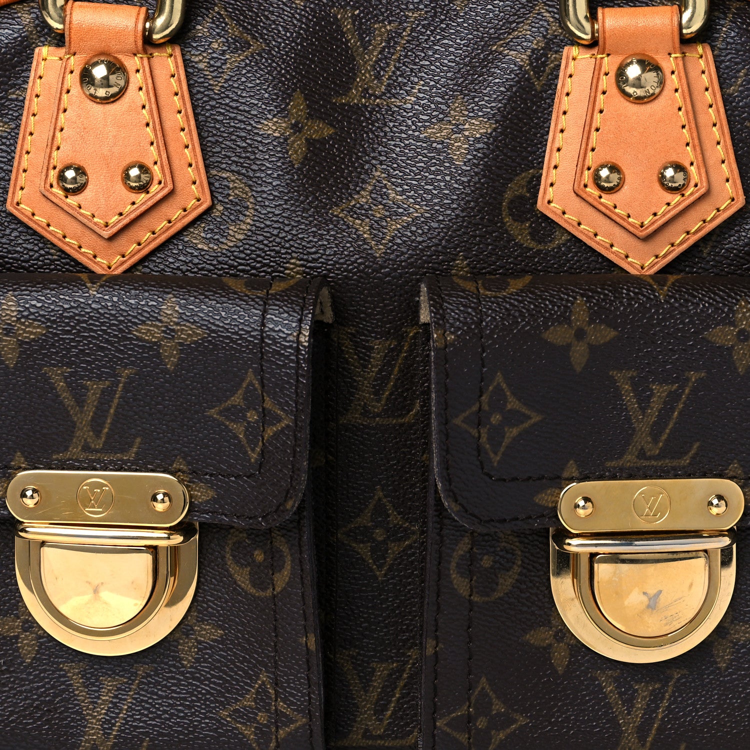 Louis Vuitton Monogram Manhattan PM 7 of 9