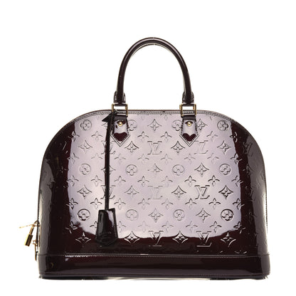 Louis Vuitton Vernis Alma GM Amarante 1 of 9