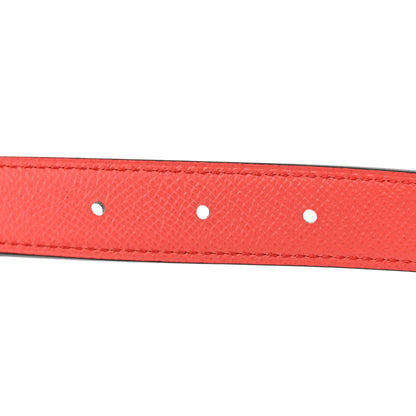 Hermes Swift Epsom Enamel 24mm Mini Constance Reversible Belt 90 Chai Rose Jaipur 3 of 6