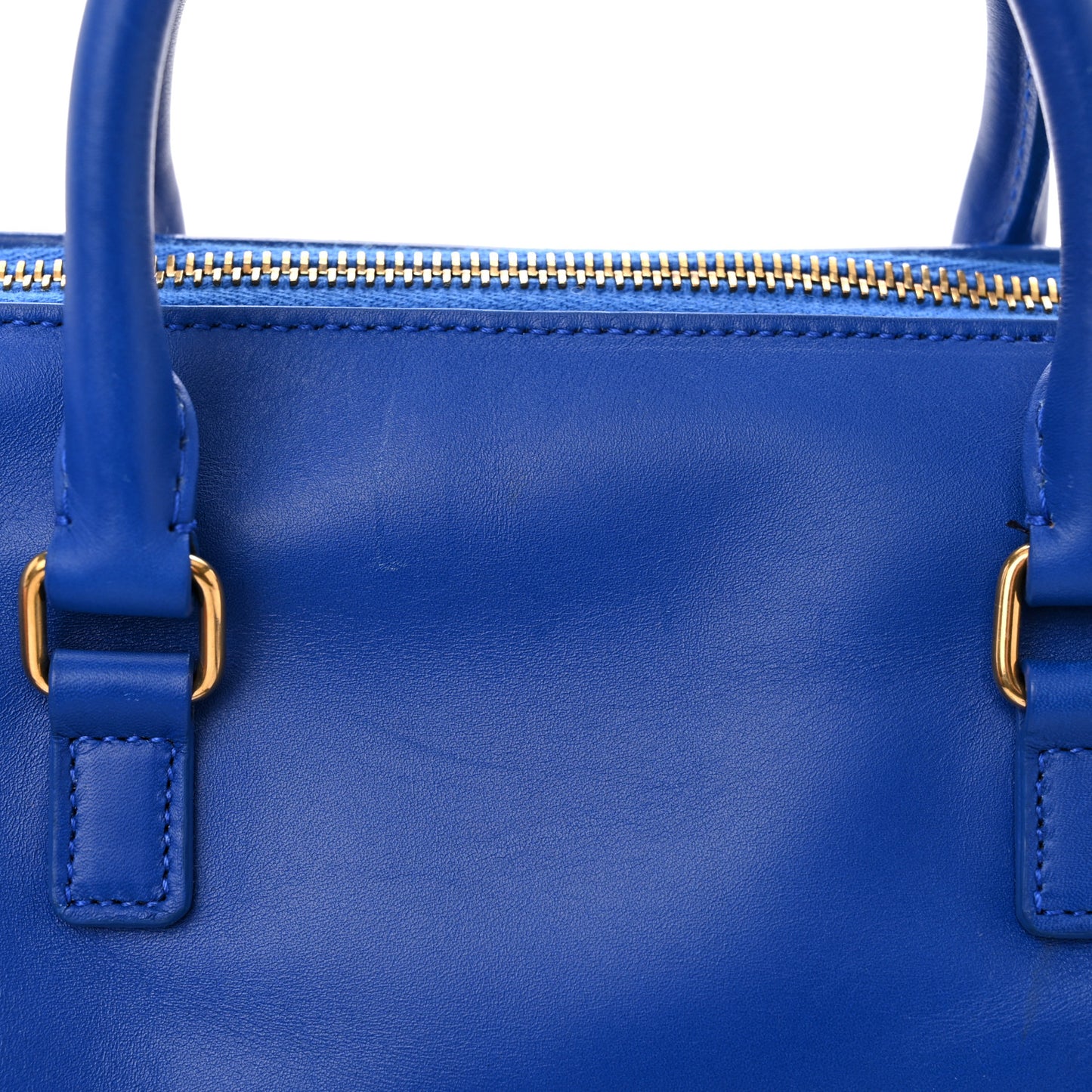 Calfskin Classic Baby Duffle Blue
