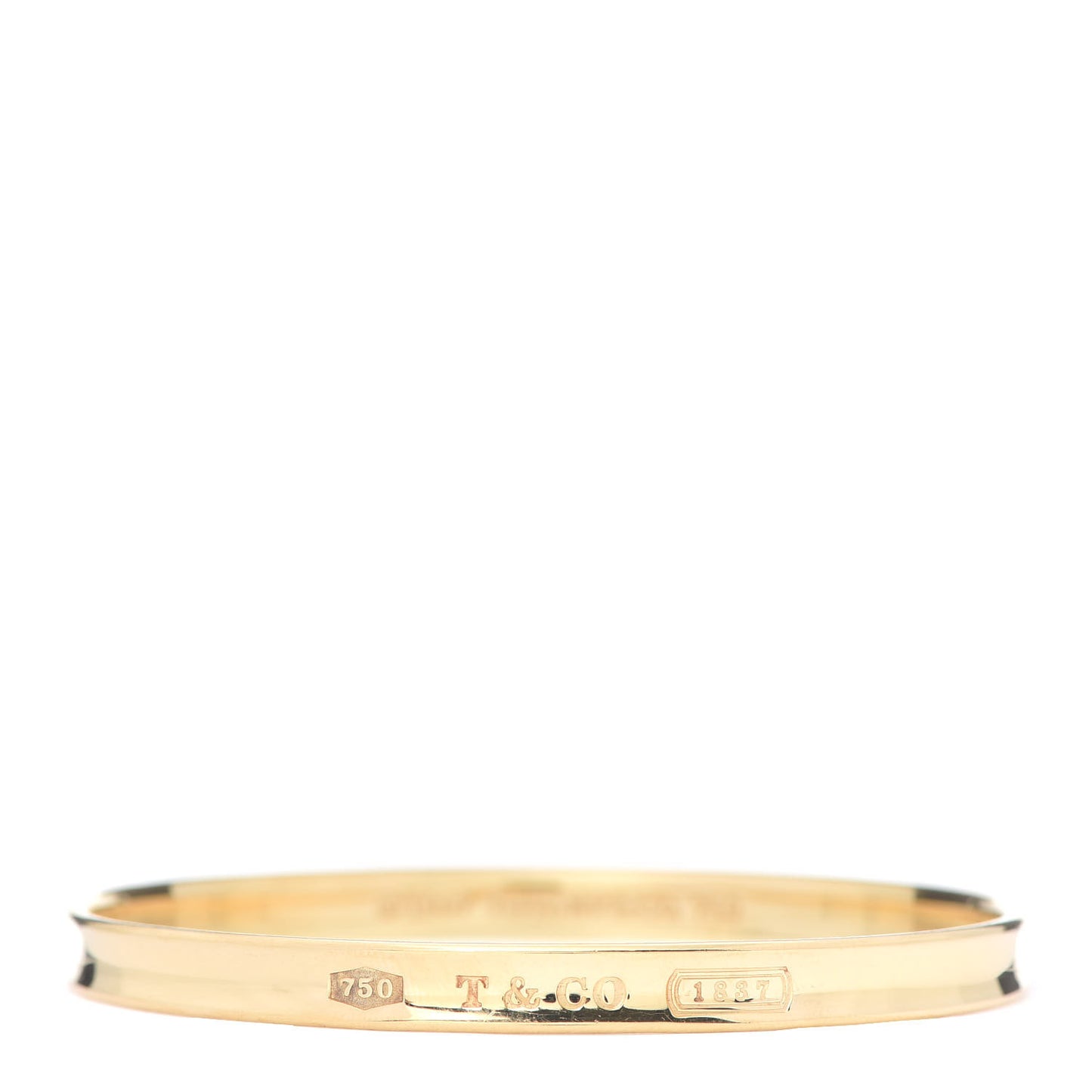 18K Yellow Gold 1837 Bangle Bracelet