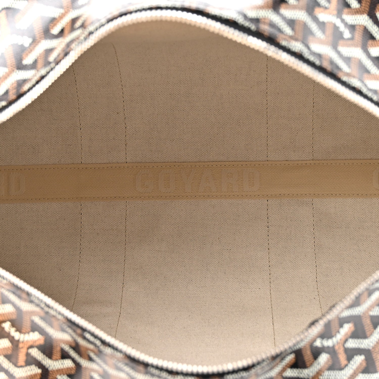 Goyard Goyardine Barrel 40 Sports Bag Black 5 of 10