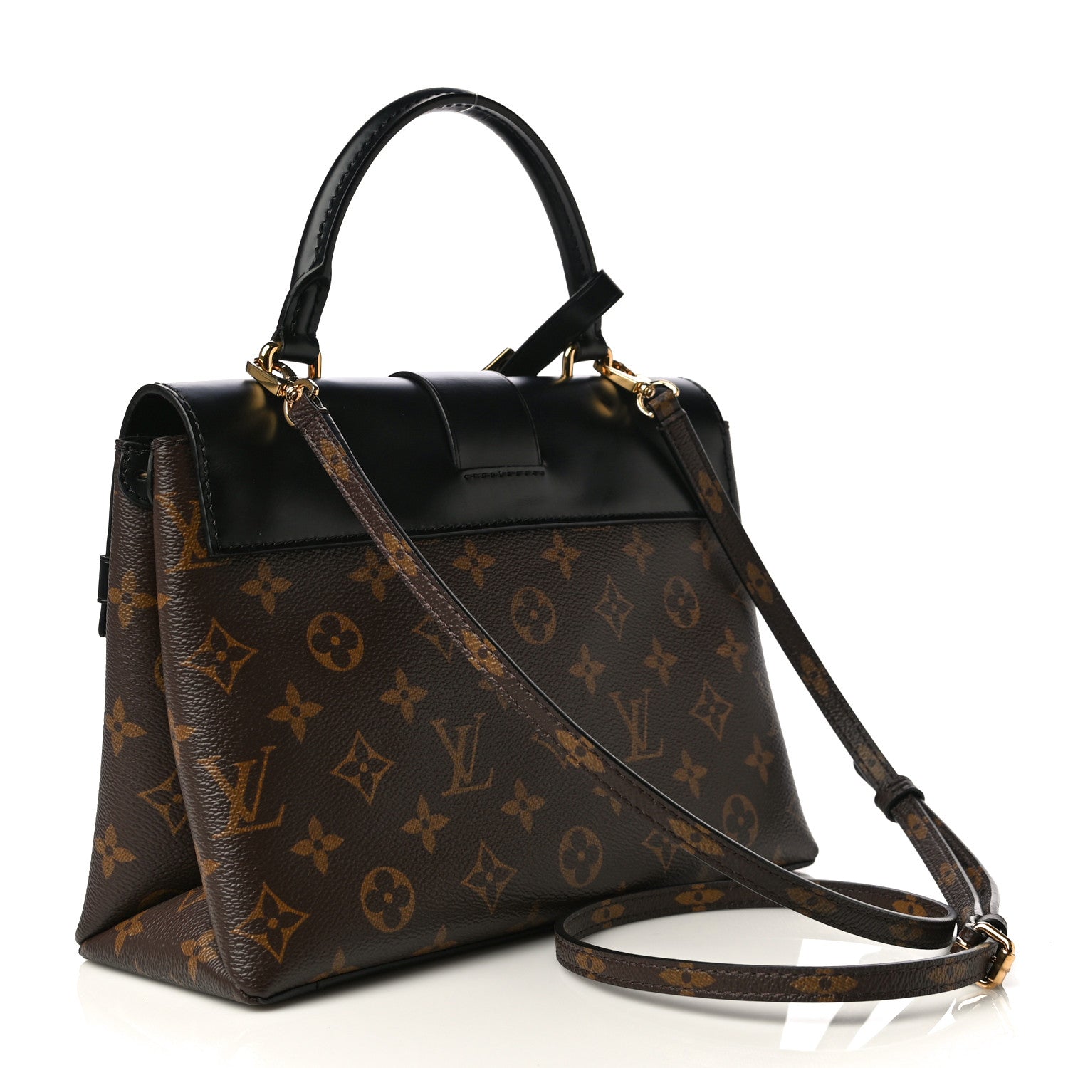 Louis Vuitton Monogram One Handle Flap Bag MM 3 of 15