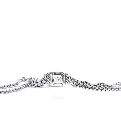 David Yurman Sterling Silver Diamond 9mm Chatelaine Petite Pave Bracelet 4 of 4