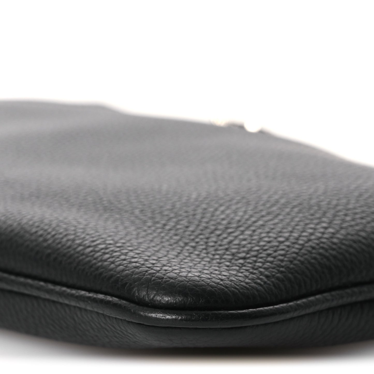 Grained Calfskin Peyton TB Crossbody Bag Black