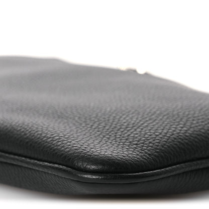 Burberry Grained Calfskin Peyton TB Crossbody Bag Black 10 of 11