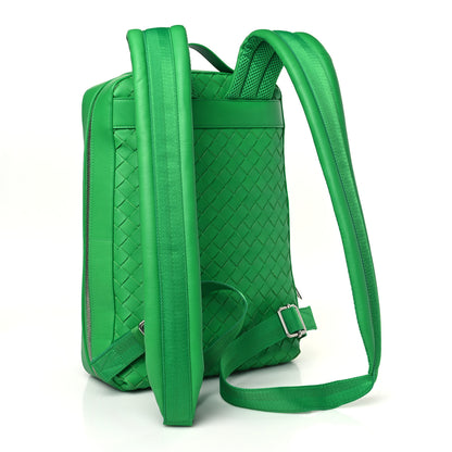 Bottega Veneta Calfskin Intrecciato Small Backpack Parakeet 3 of 9