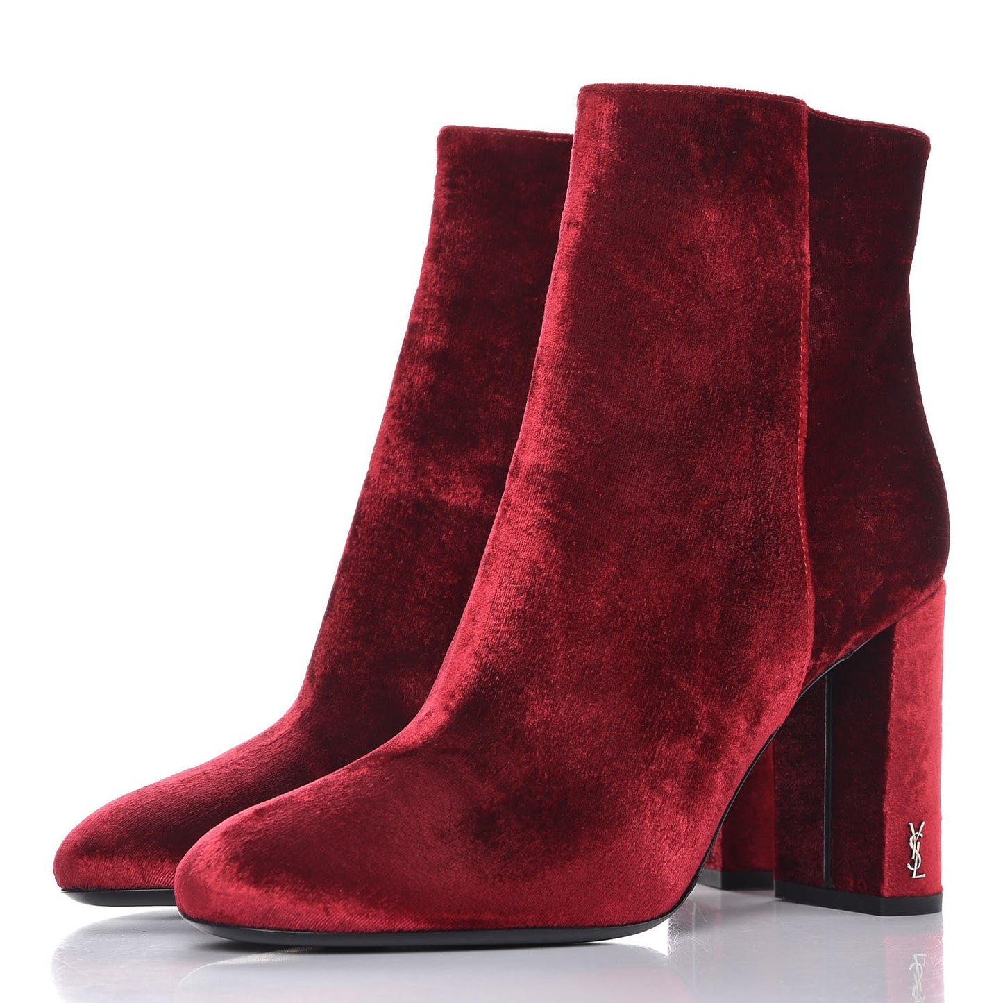 Velvet Loulou Ankle Boots 39 Rouge Eros