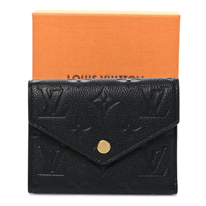 Louis Vuitton Empreinte Victorine Wallet Black 7 of 7