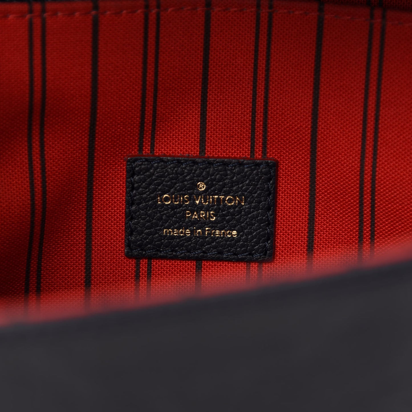 Empreinte Pochette Metis Marine Rouge