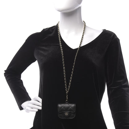 Chanel Caviar Quilted Airpods Pro Case Black 3 of 12