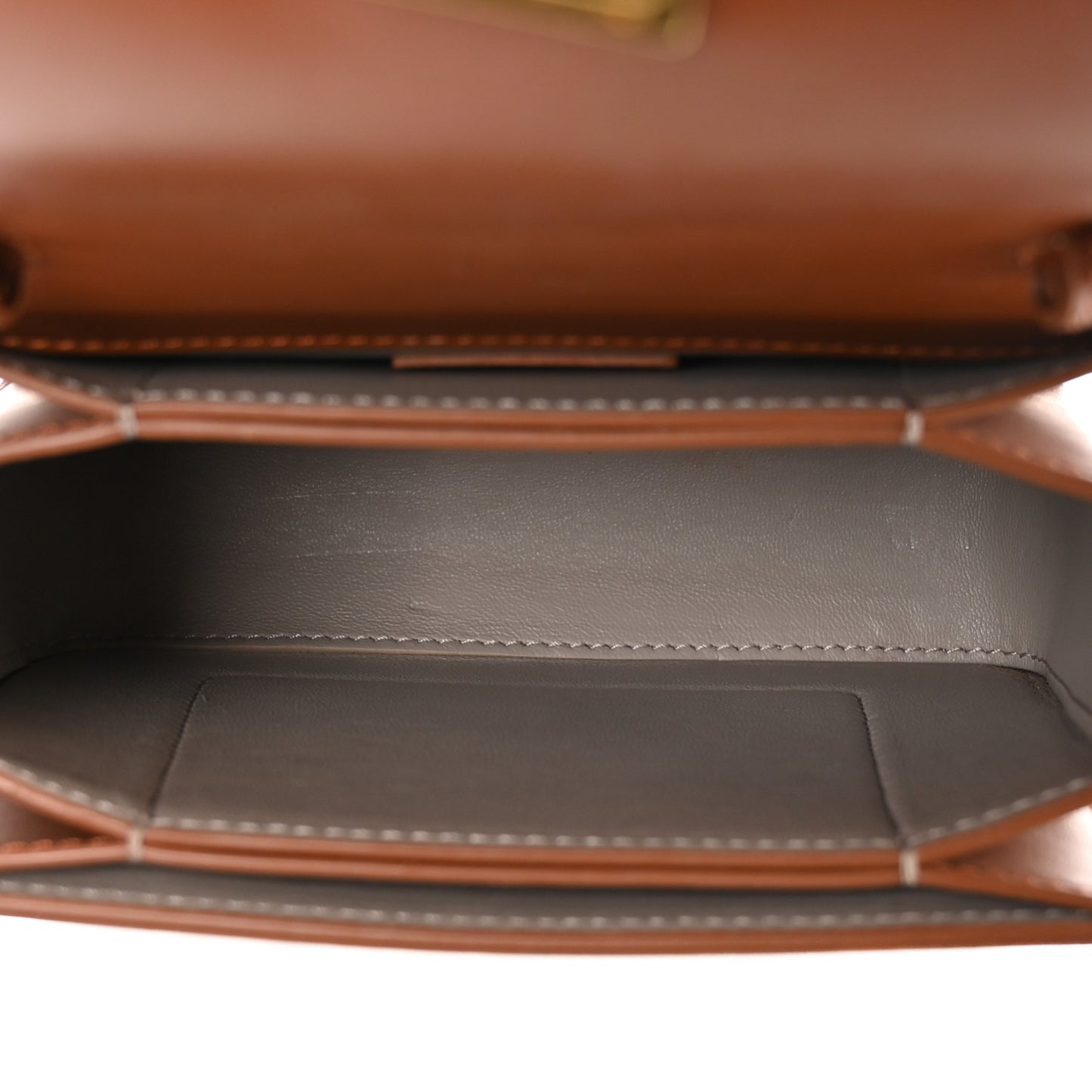 Calfskin Concerto Mini Top Handle Bag Tan
