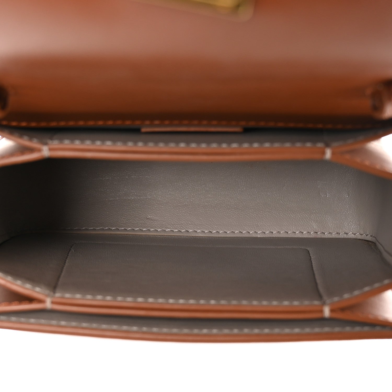 Lanvin Calfskin Concerto Mini Top Handle Bag Tan 5 of 9