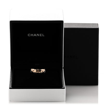 Chanel 18K Beige Gold Small Coco Crush Ring 54 7 6 of 6
