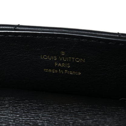 Louis Vuitton Calfskin New Wave Chain Tote Black 7 of 11