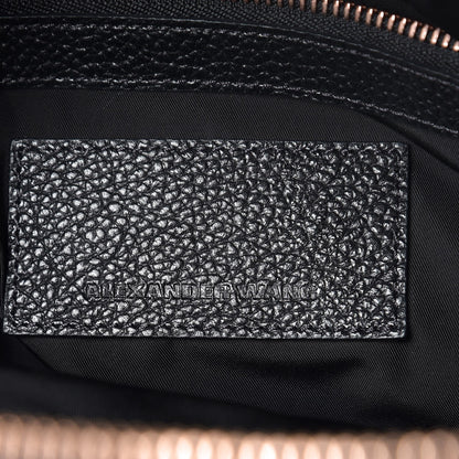 Alexander Wang Pebbled Lambskin Medium Emilie Black 6 of 8