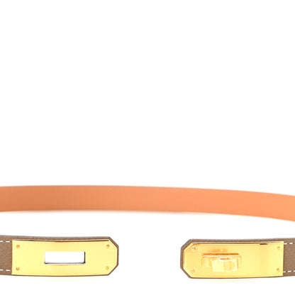 Hermes Epsom Kelly Belt Etoupe 3 of 5