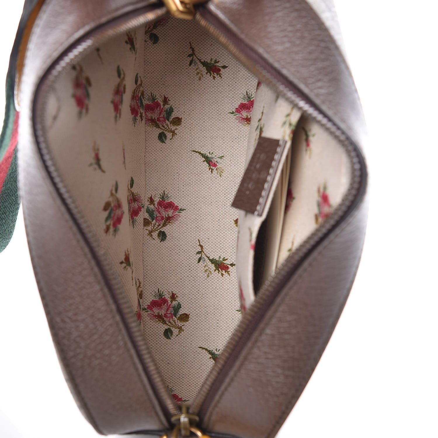 Gucci GG Supreme Monogram Web Neo Vintage Shoulder Bag Beige New Acero Crop 5 of 11