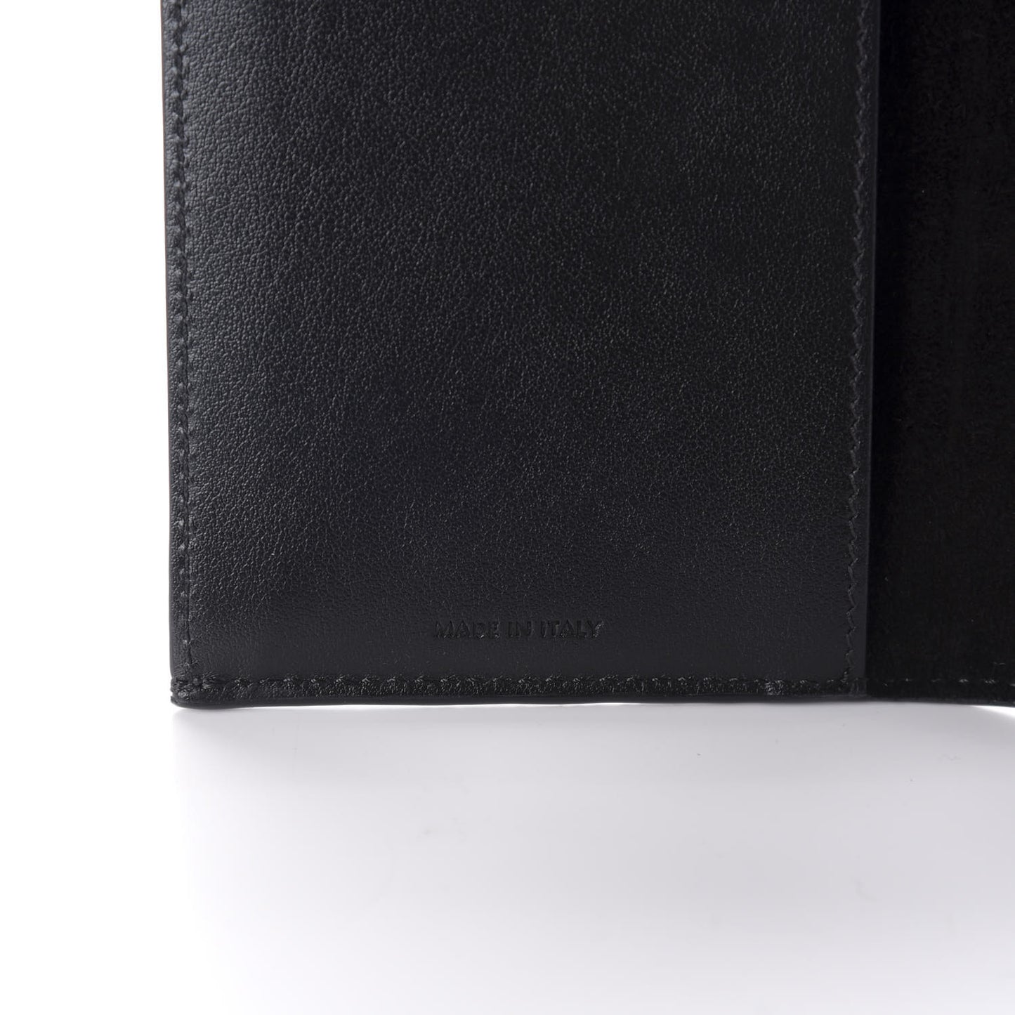 Grained Calfskin XS/S iPhone Folio Black